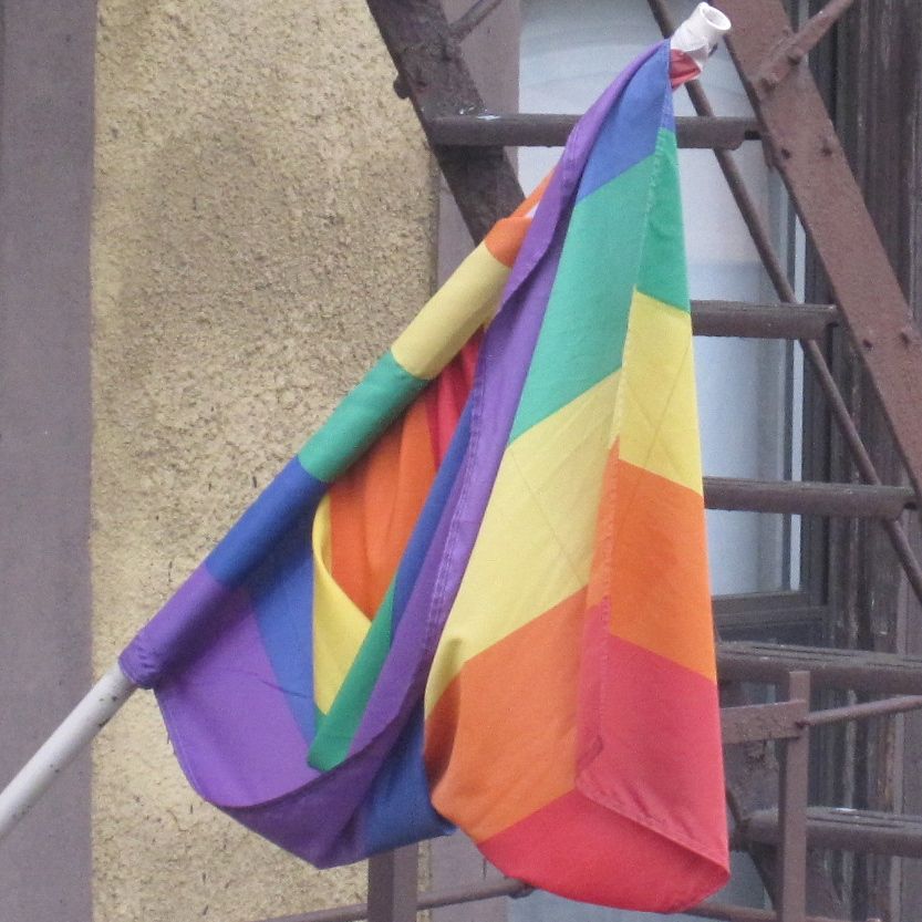 Pride Flag The Highline NYC